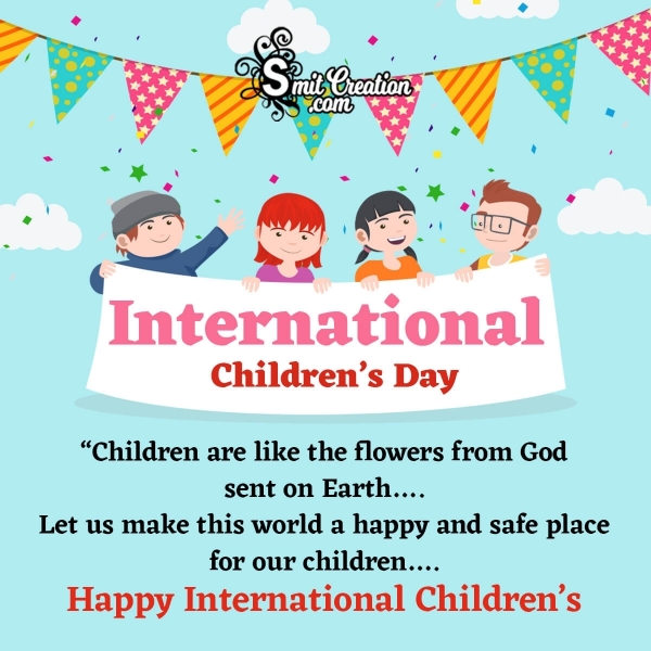 International Children’s Day Messages
