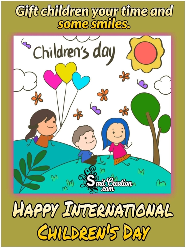 Happy International Children’s Day Quote