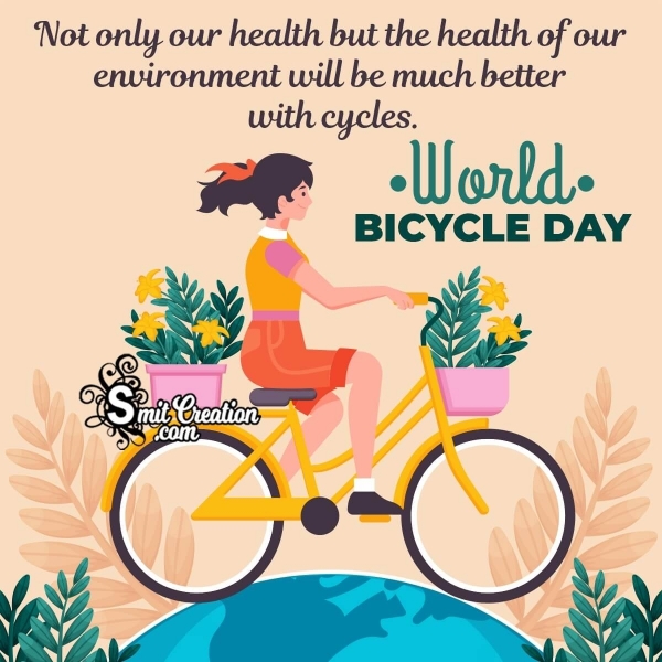 World Bicycle Day Quote
