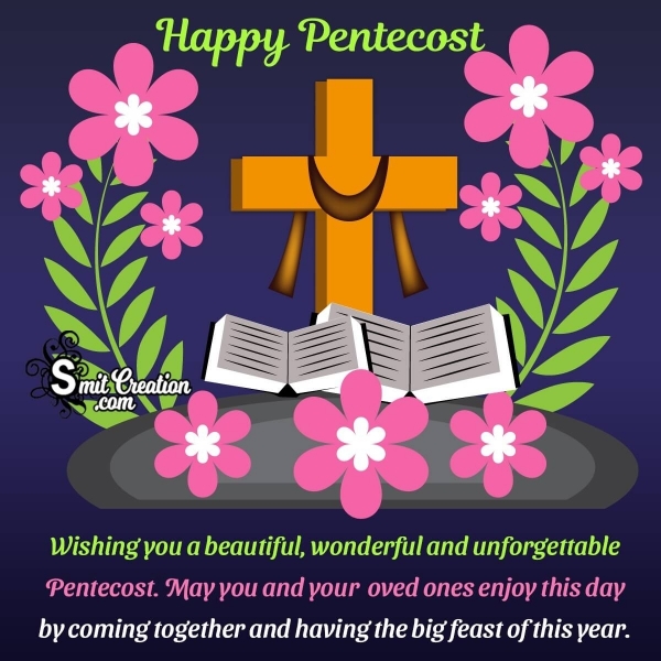 Happy Pentecost Wish Image