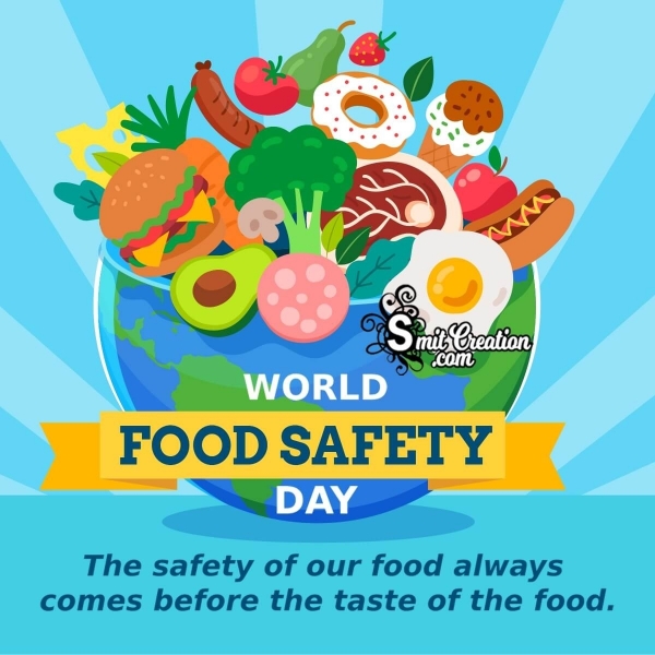World Food Safety Day Slogan Image