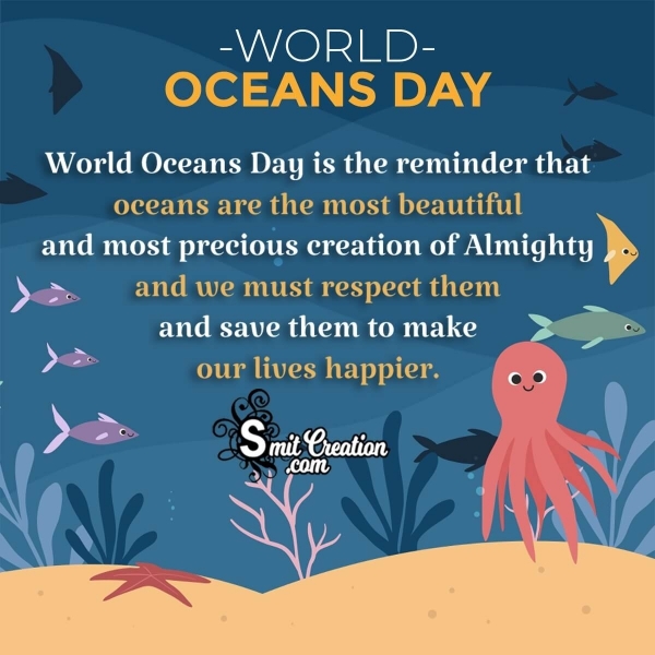 World Oceans Day Image