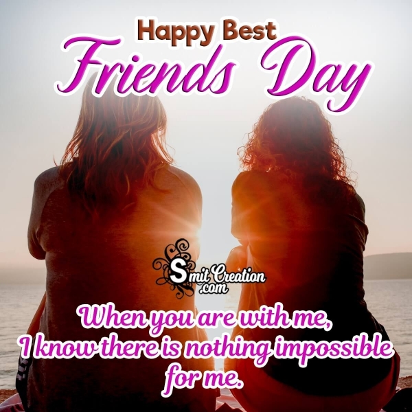 Happy Best Friends Day Picture
