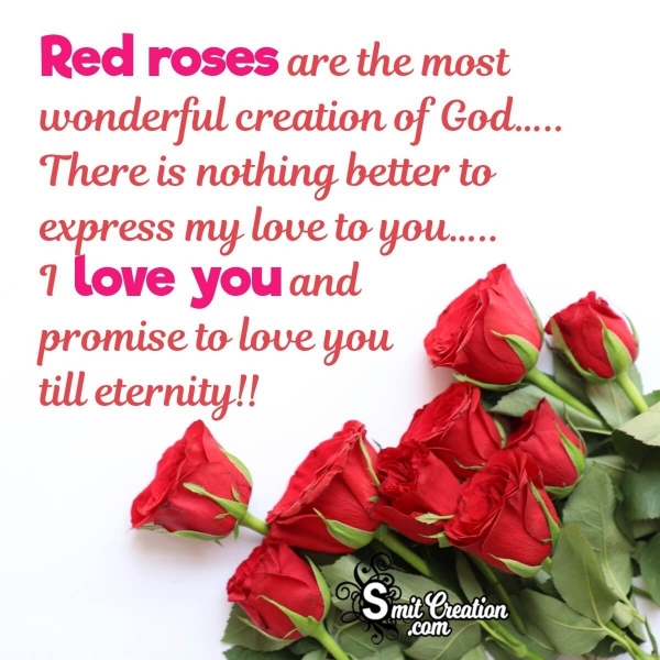 Happy Red Rose Day Message For Lover