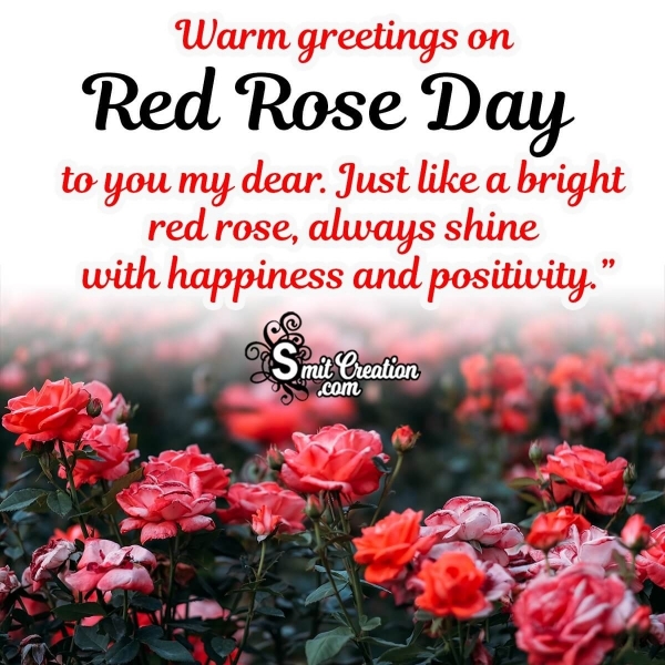 Happy Red Rose Day Greetings