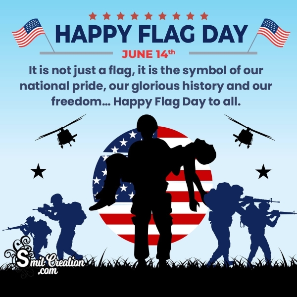 Happy Flag Day Of USA