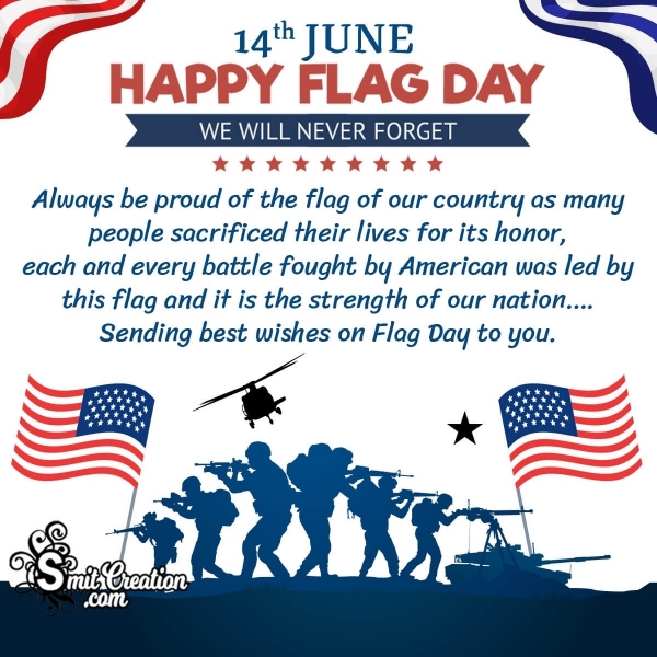 Happy Flag Day Message
