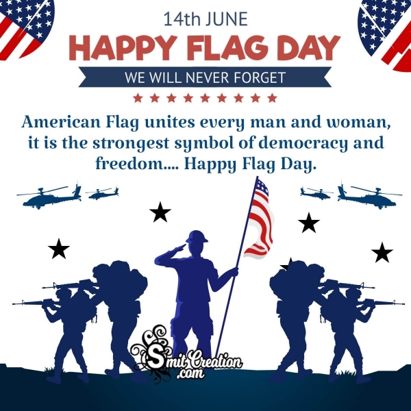 Happy Flag Day Of America