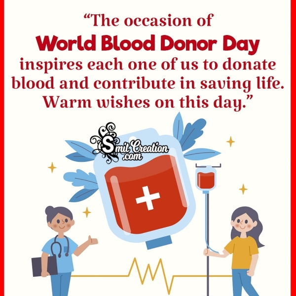 World Blood Donor Day Wish Image