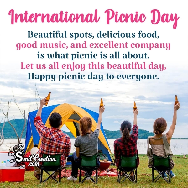 Happy International Picnic Day Image