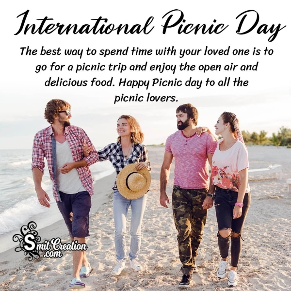 International Picnic Day Message Image