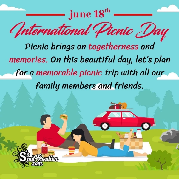18 June International Picnic Day Quote