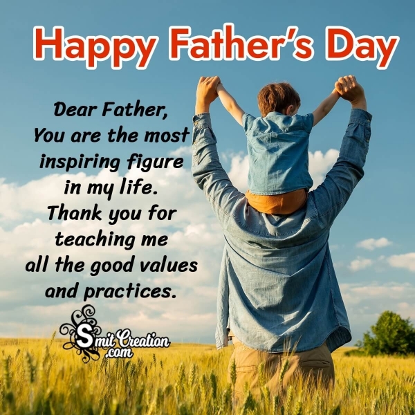 Happy Father’s Day Thank You Message