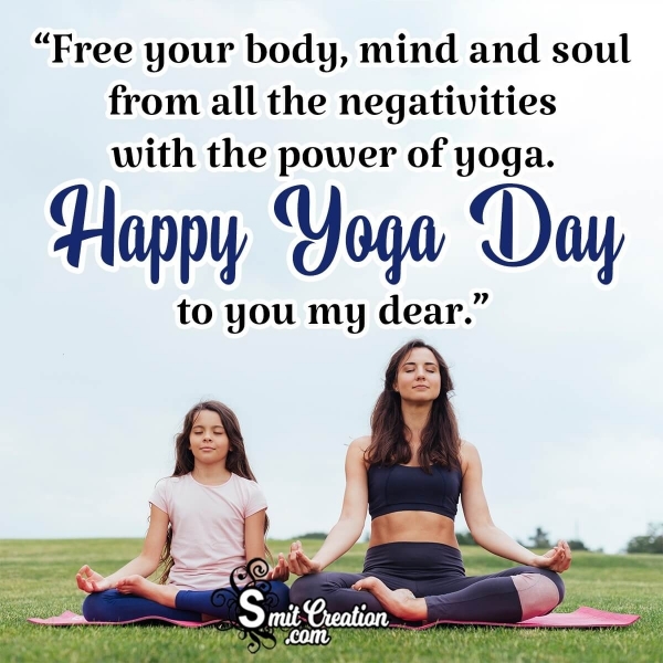 Happy Yoga Day Message