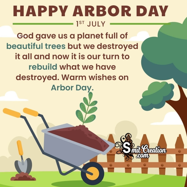 Happy Arbor Day Wish Image