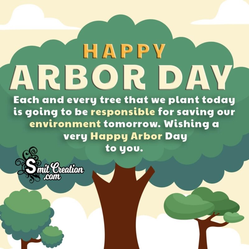 Happy Arbor Day Greetings