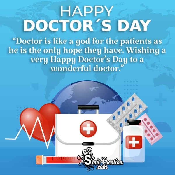 Wonderful Doctors’ Day Wish Image