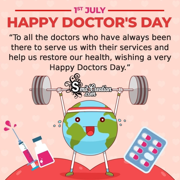 1 July Happy Doctors’ Day Wish