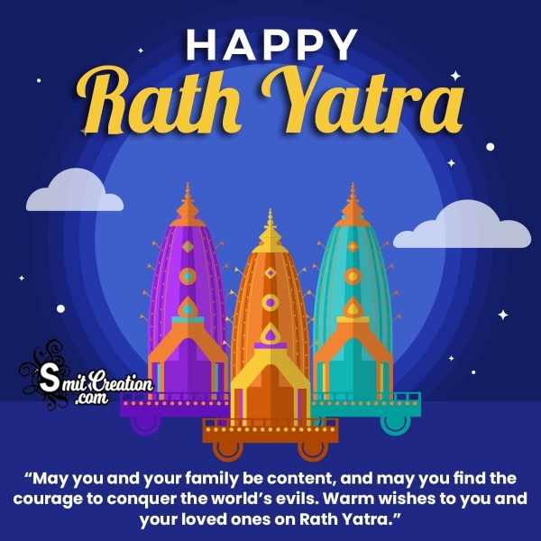 Happy Rath Yatra Message