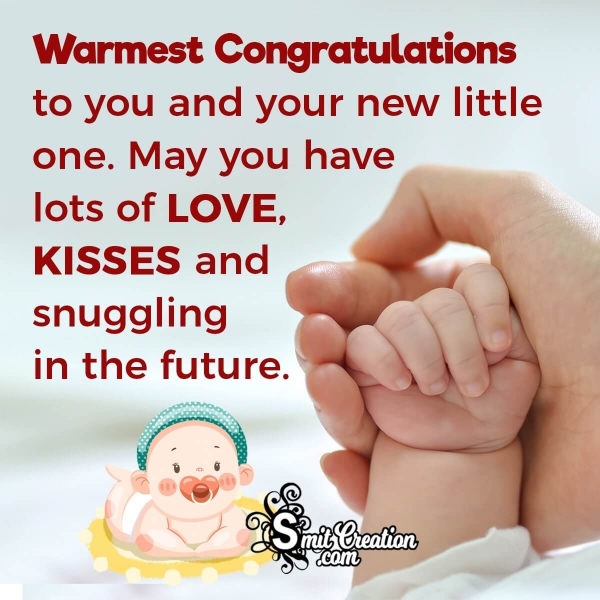 Warmest Congratulations Baby Shower Wish