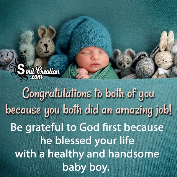 Congratulations Messages for Baby Boy