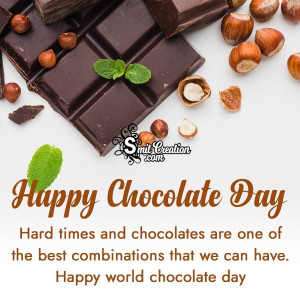 Happy World Chocolate Day Quote