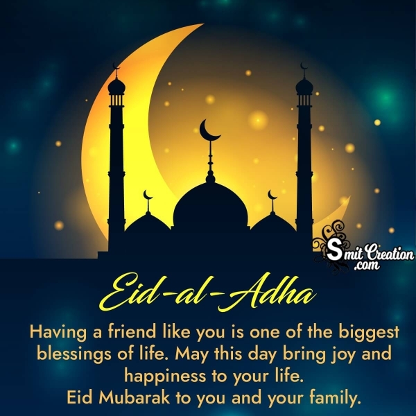 Eid ul Adha Wish For Friends