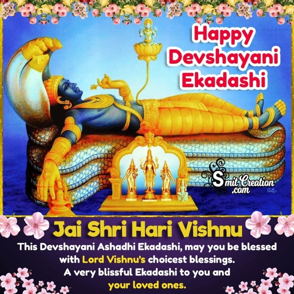 Happy Devshayani Ashadhi Ekadashi Wish
