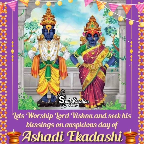 Ashadhi Ekadashi Blessings Image