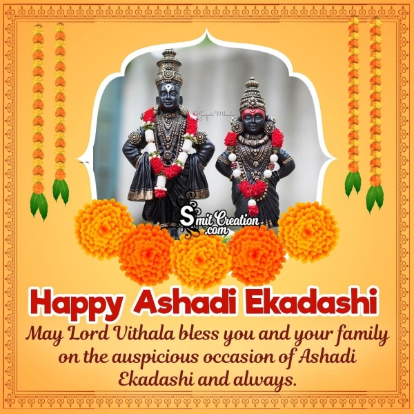 Happy Ashadhi Ekadashi Wish Image