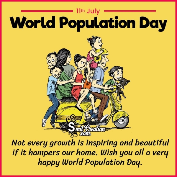 11 July World Population Day Image