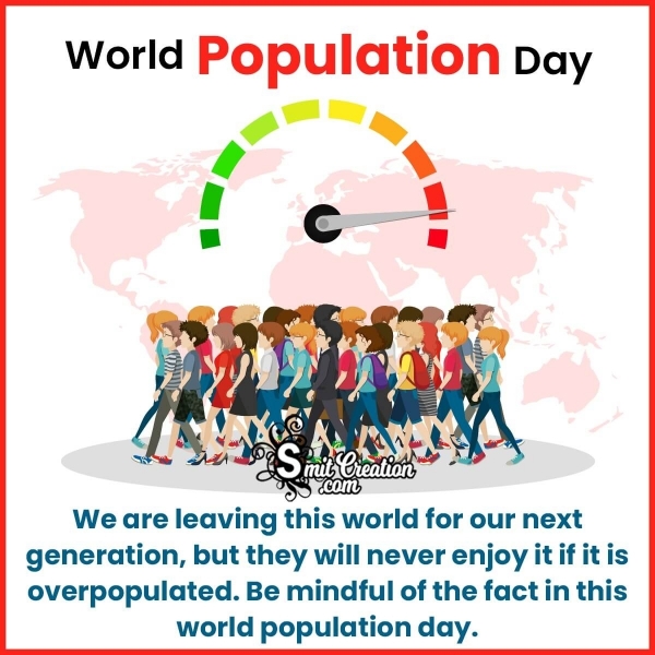 World Population Day Message Image