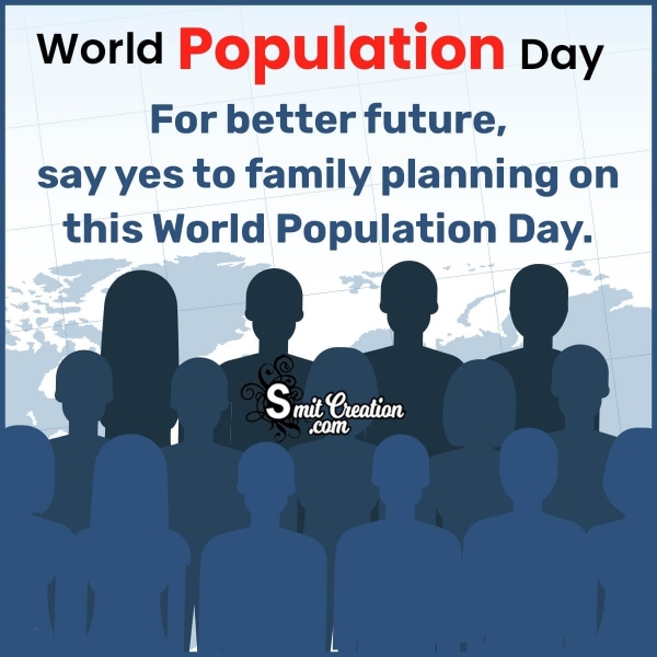 World Population Day Quote Image