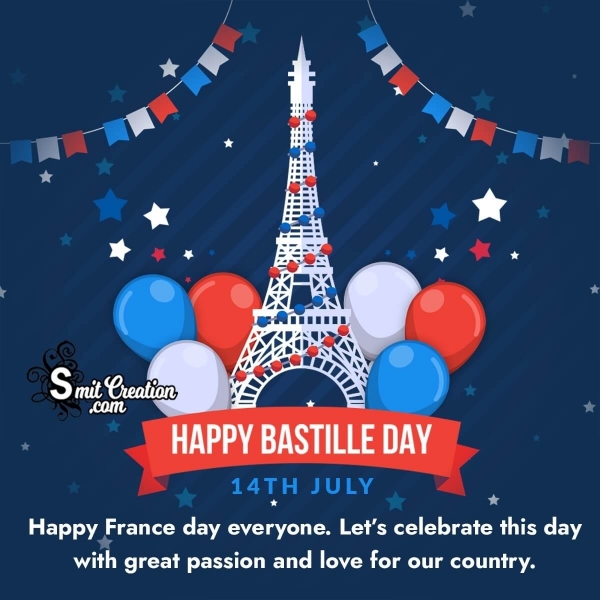 Happy Bastille Day Wishes