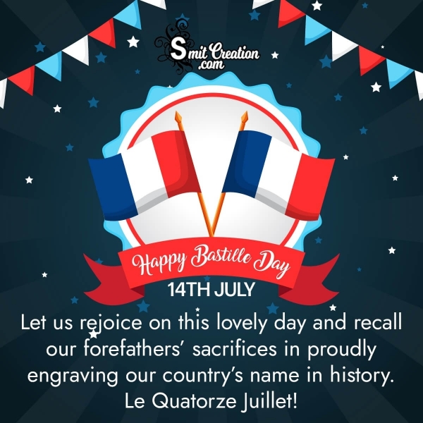 Happy French National Day Messages