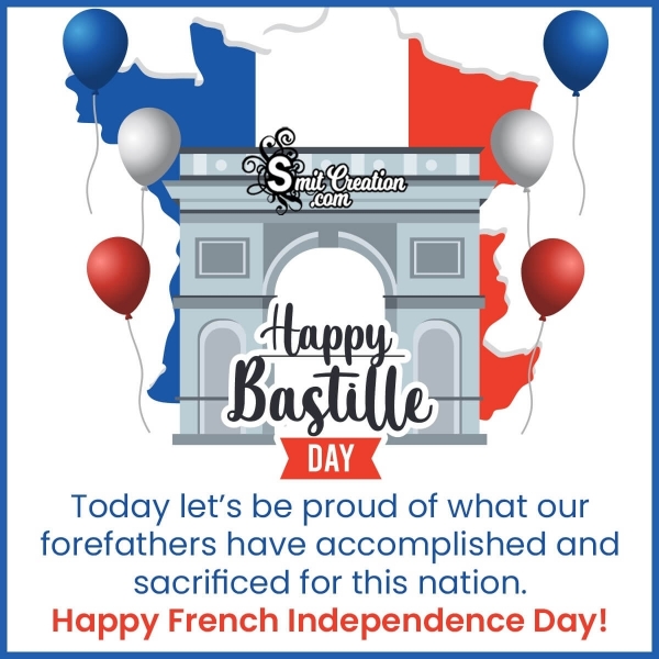 Happy French Independence Day Messages