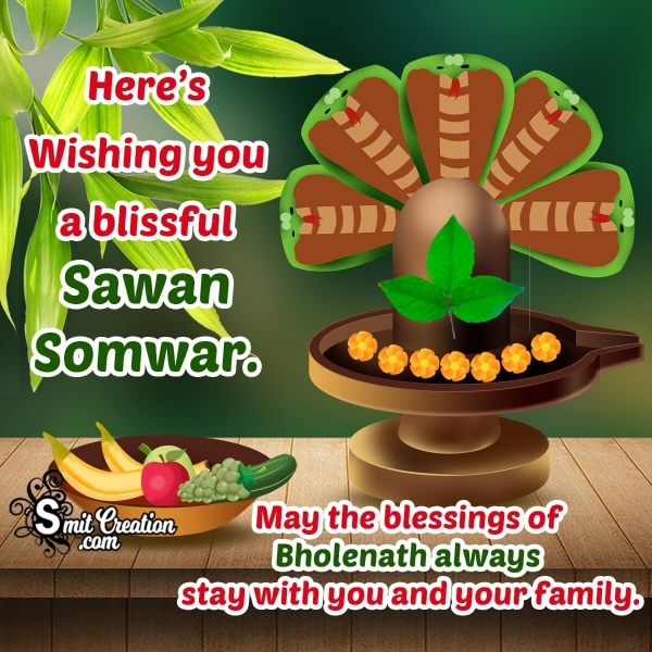 Wishing you A Blissful Sawan Somwar