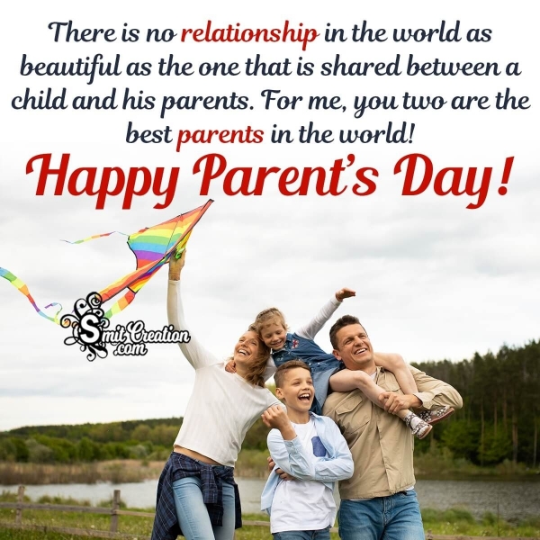 Happy Parents Day Message Image