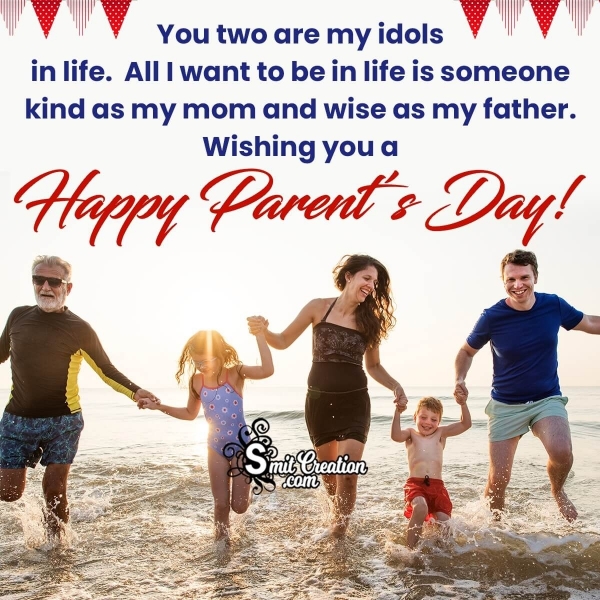 Wishing Happy Parents Day Image