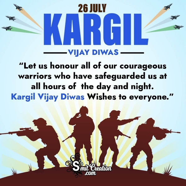 26 July Kargil Vijay Diwas Wish Image