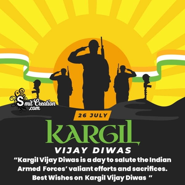 Best Wishes on Kargil Vijay Diwas