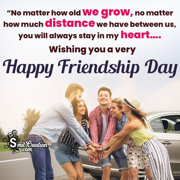 Happy Friendship Day To My Dearest Friends