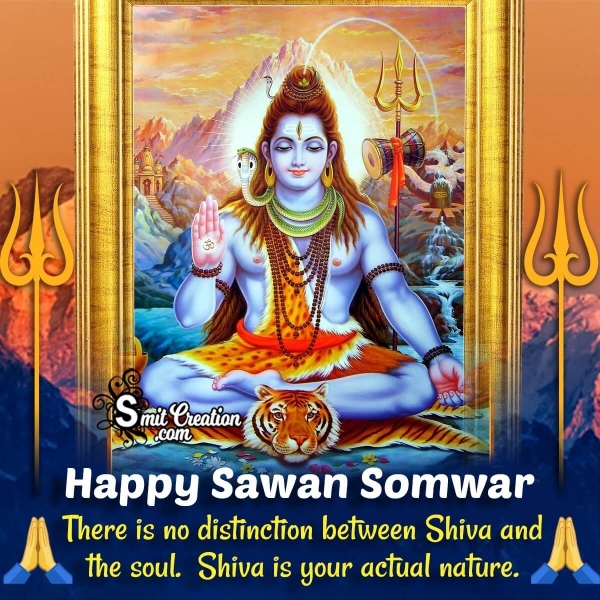 Happy Sawan Somwar Status Photo