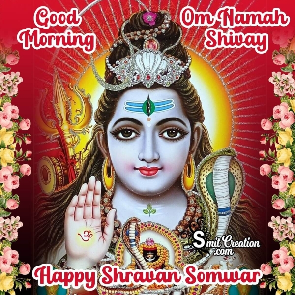 Happy Shravan Somwar Good Morning Photo