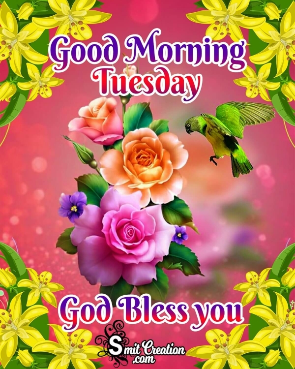Good Morning Tuesday God Bless You