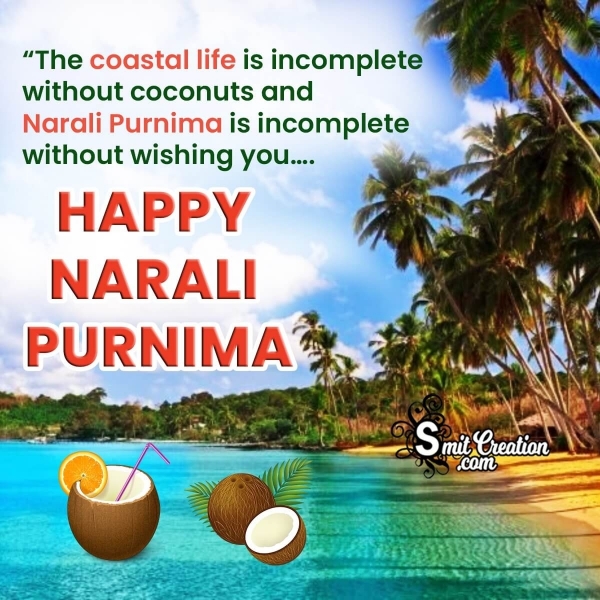 Happy Narali Purnima Status Image