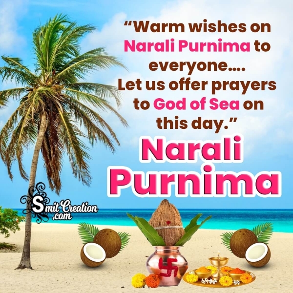 Warm Greeting For Narali Purnima