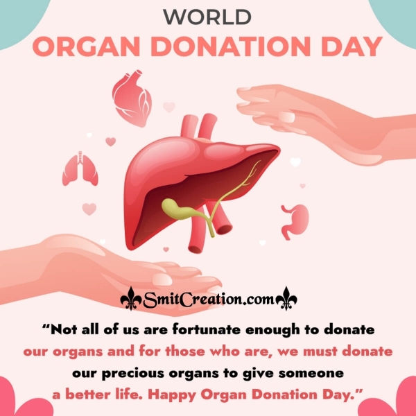 World Organ Donation Day Pic