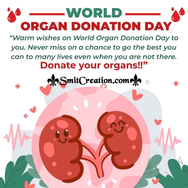 World Organ Donation Day Image