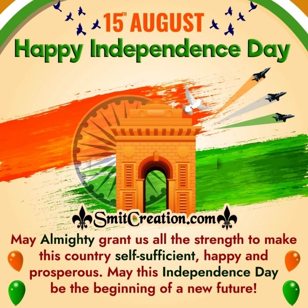 Warm Greetings On Independence Day